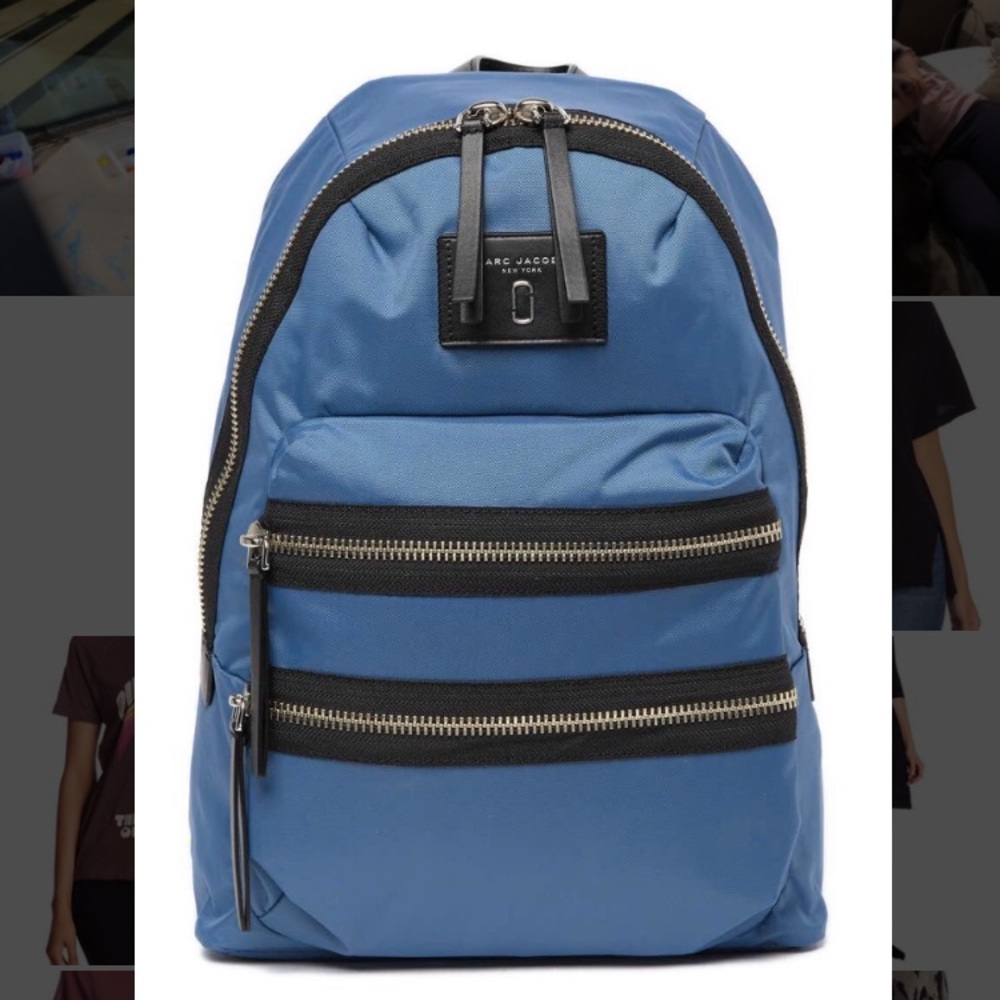 Marc Jacobs Leather Trim Backpack